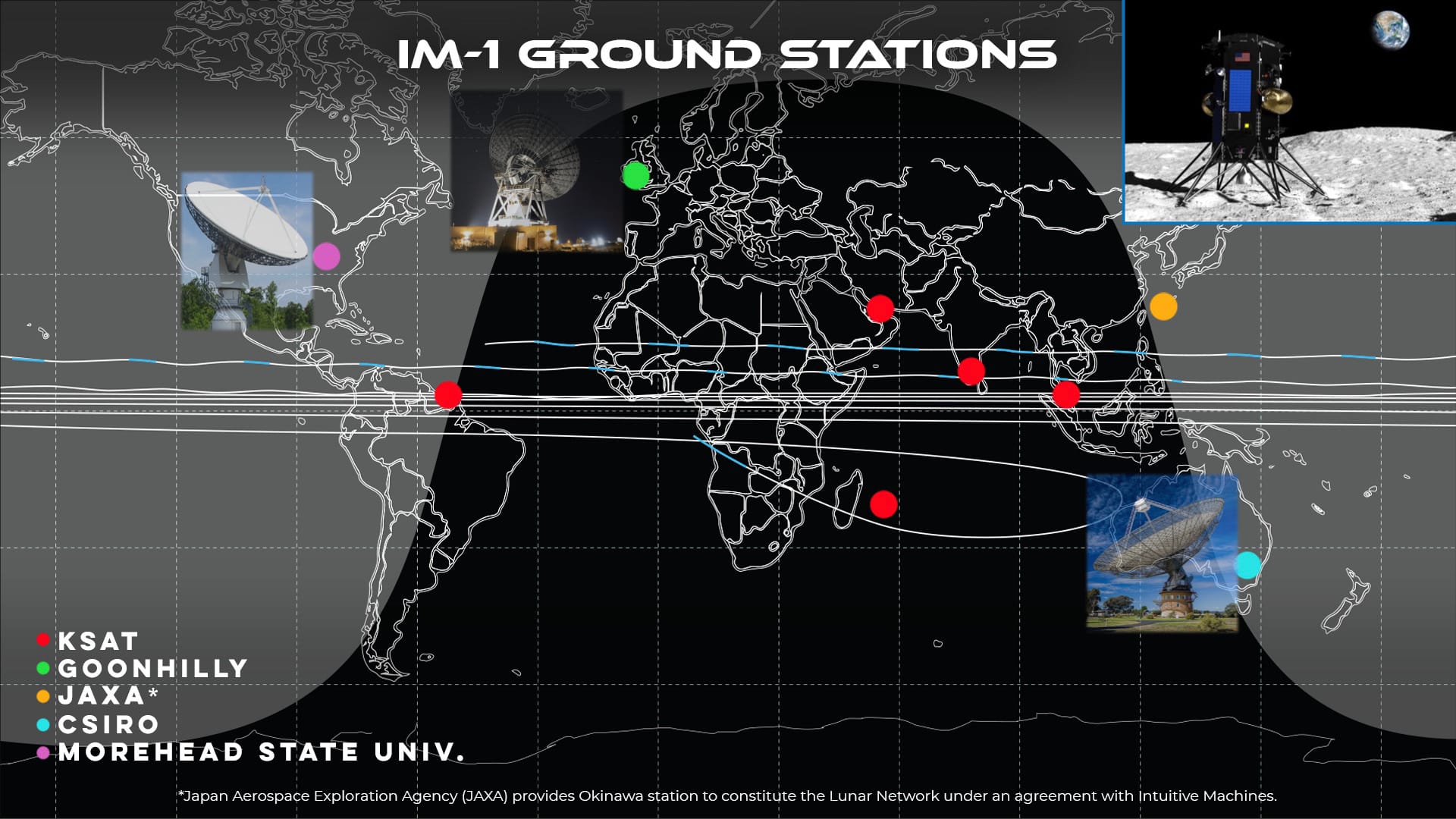 ISRO provided ground tracking support for Intuitive Machines’ NASA CLPS Moon landing